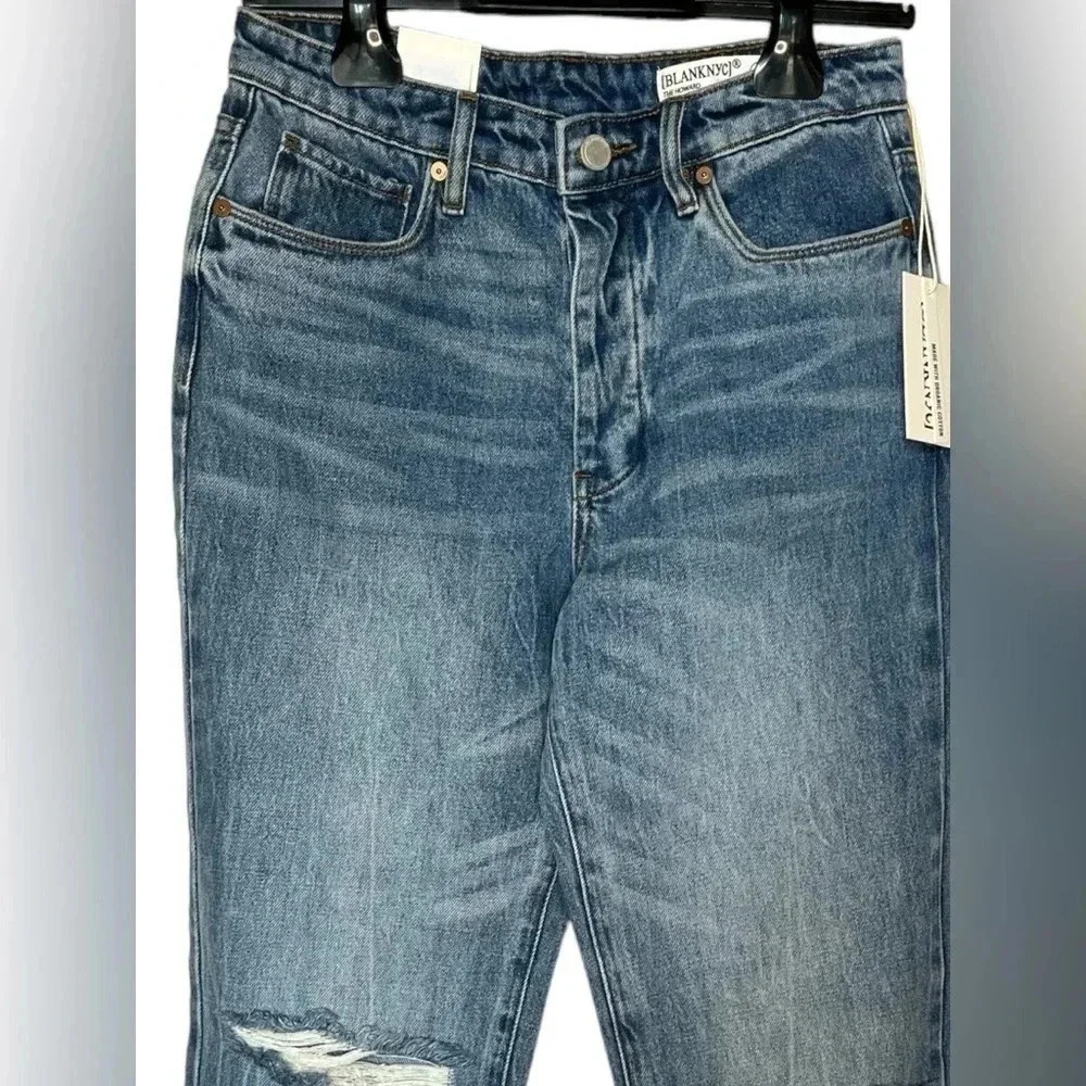 BLANKNYC The Howard Mid-Rise Loose Fit Jeans - Women's Size 27 NWT - Picture 5 of 11